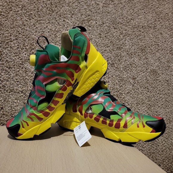 REEBOK X OG JURASSIC PARK WORLD INSTAPUMP FURY GW0212 GIANT ATTACK - Picture 13 of 16